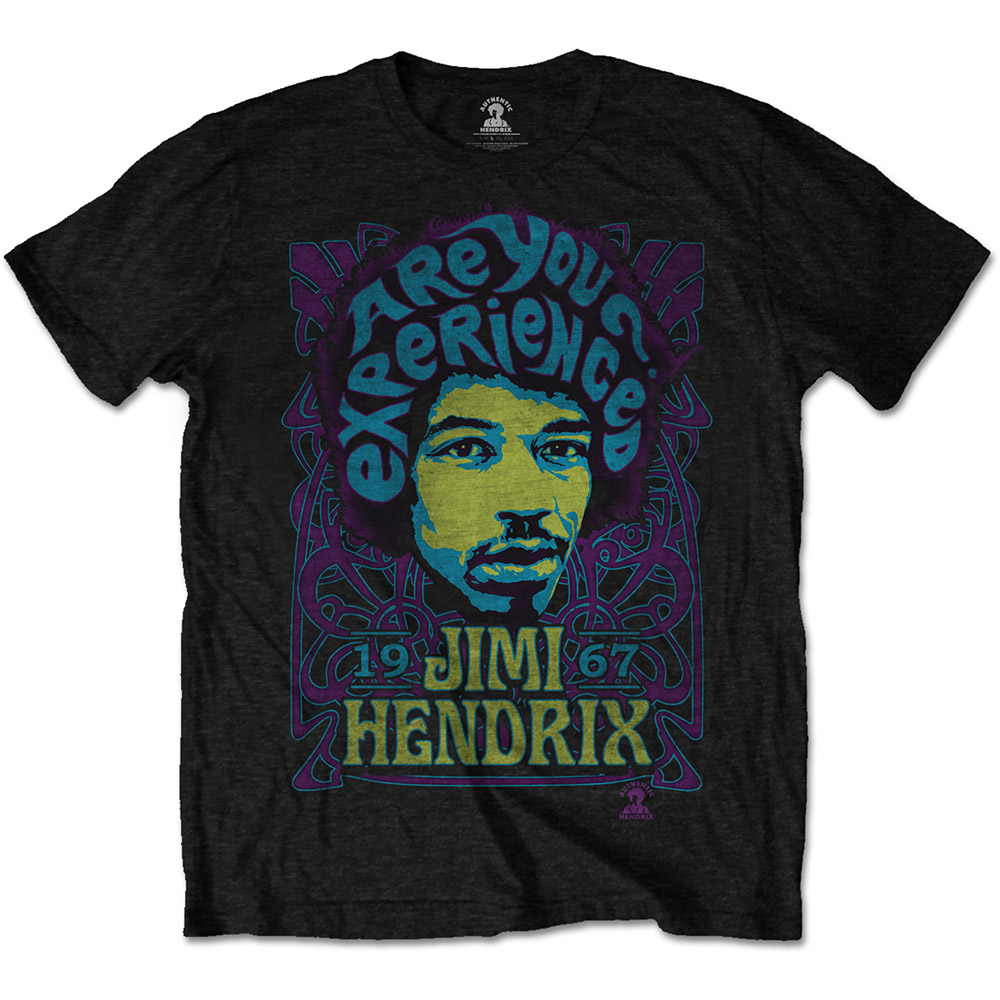 Jimi Hendrix Unisex T-Shirt: Experienced (Medium)