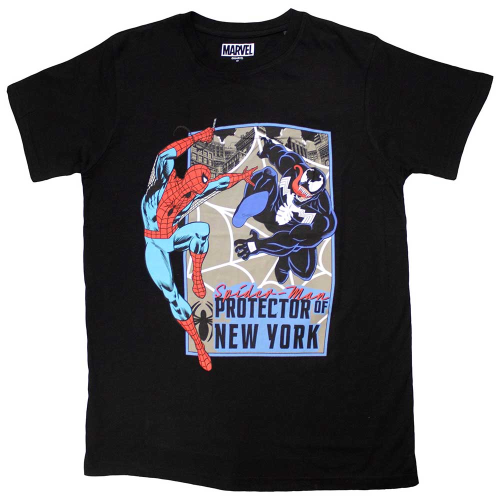 Marvel Comics Unisex T-Shirt: Protector Of New York (Small)