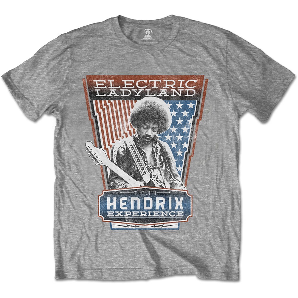 Jimi Hendrix Unisex T-Shirt: Electric Ladyland (Medium) - 2