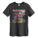 Iron Maiden: Run To The Hills Amplified Vintage Charcoal X Large T Shirt