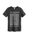 Joy Division: Unknown Pleasures Amplified Vintage Charcoal Small T Shirt