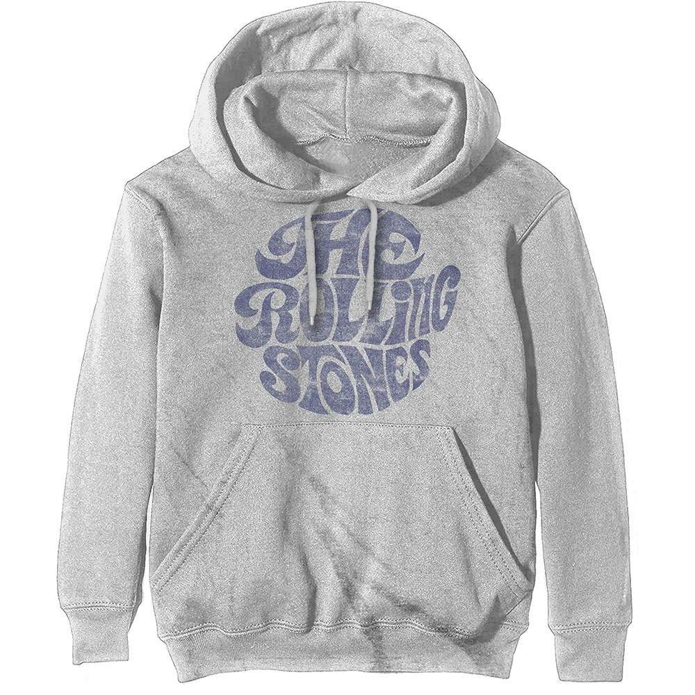 The Rolling Stones Unisex Pullover Hoodie: Vintage 70s Logo (X-Large)