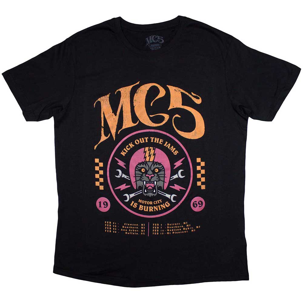 MC5 Unisex T-Shirt: 1969 (X-Large)