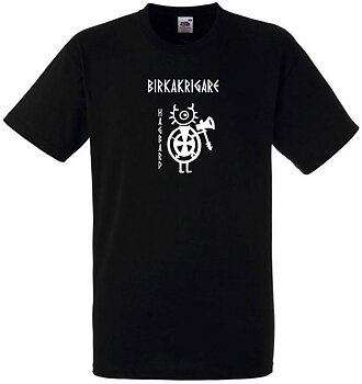 T-shirt: Birkakrigare - Hagbard - Viking Art Kollektion (X-Large)