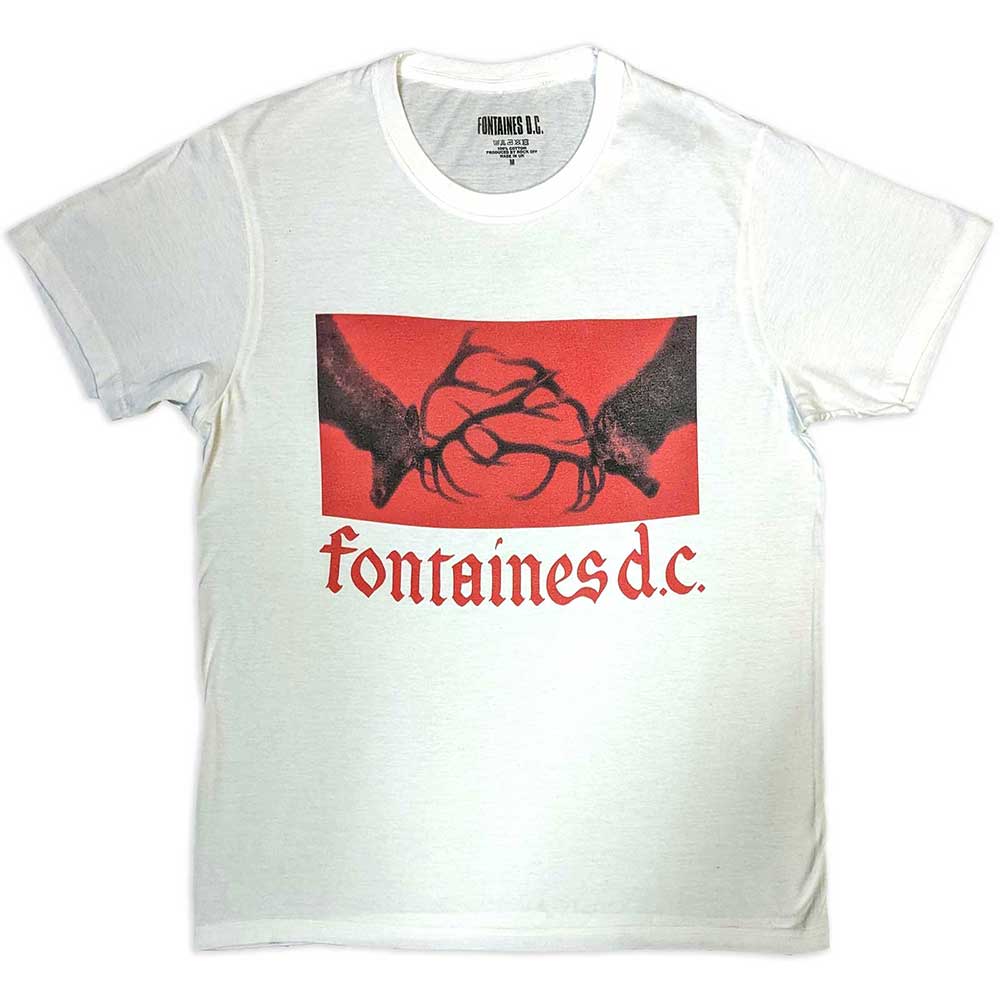 Fontaines D.C. Unisex T-Shirt: Gothic Logo (X-Large)