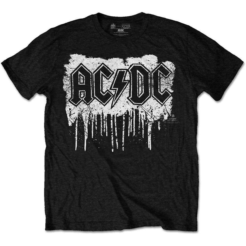 AC/DC Unisex T-Shirt: Dripping With Excitement (Medium) - 2