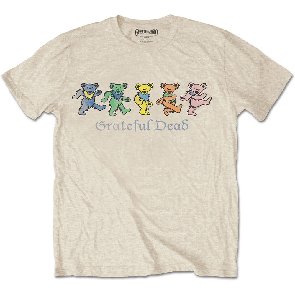 Grateful Dead Unisex T-Shirt: Dancing Bears (Medium)