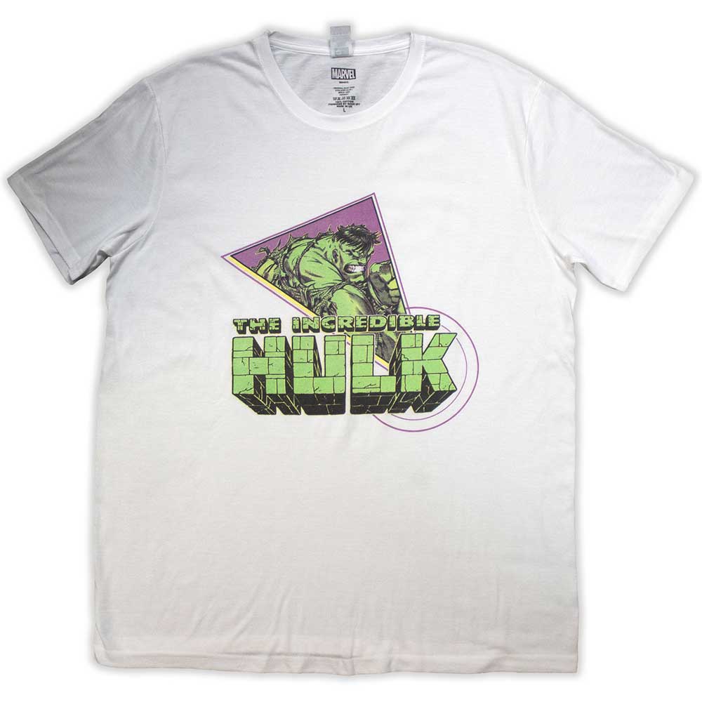Marvel Comics Unisex T-Shirt: Hulk Triangle (Small)