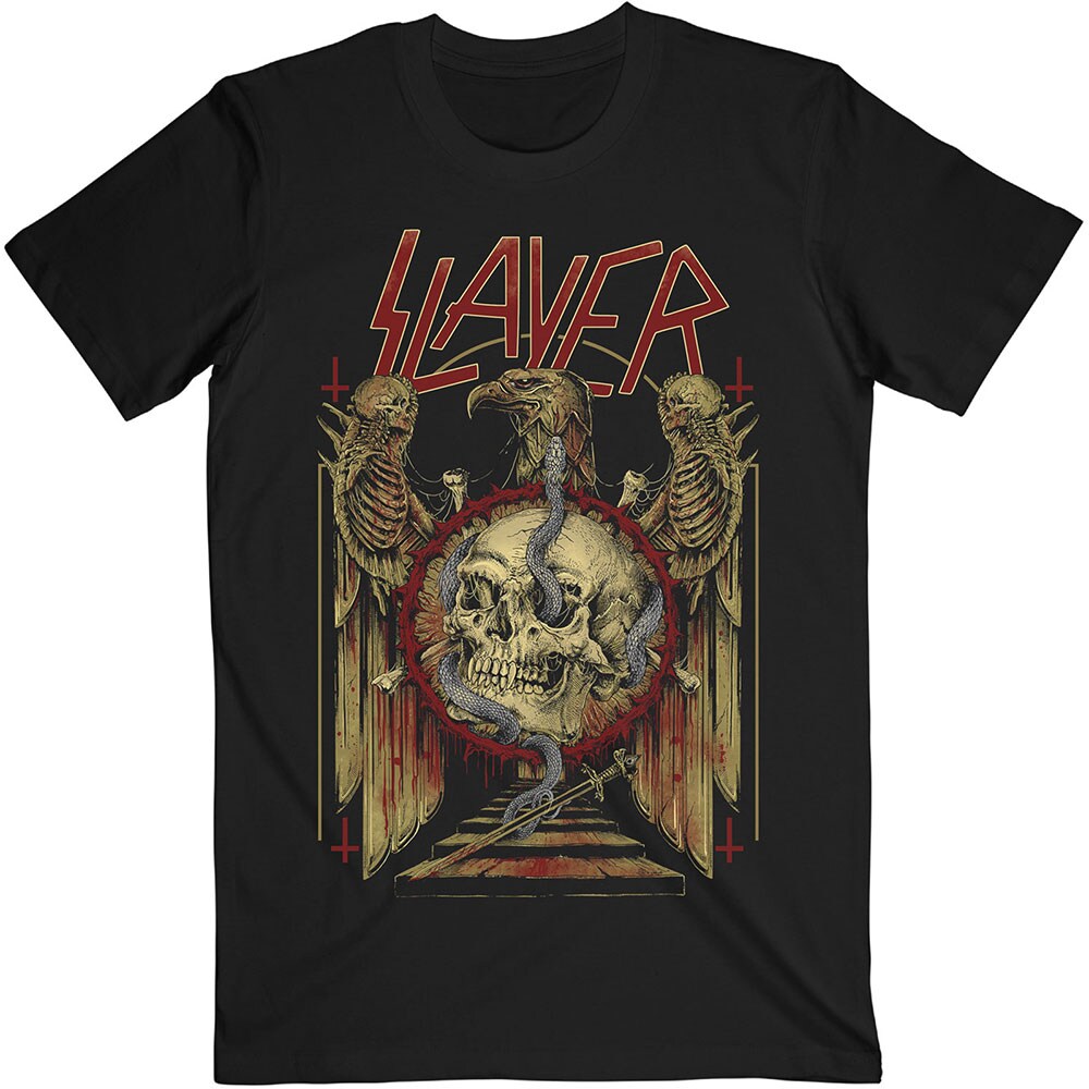Slayer Unisex T-Shirt: Eagle & Serpent (Small)
