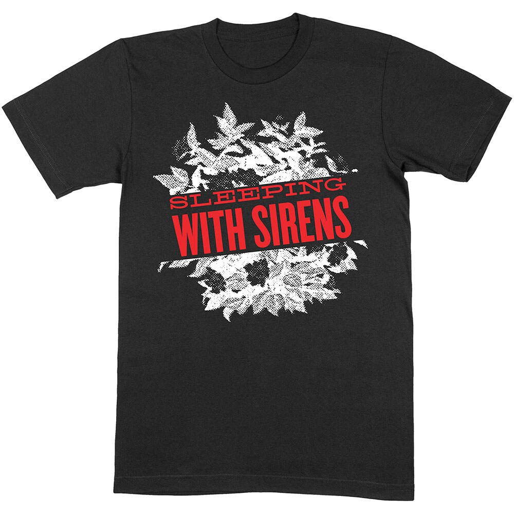 Sleeping With Sirens Unisex T-Shirt: Floral (Large)