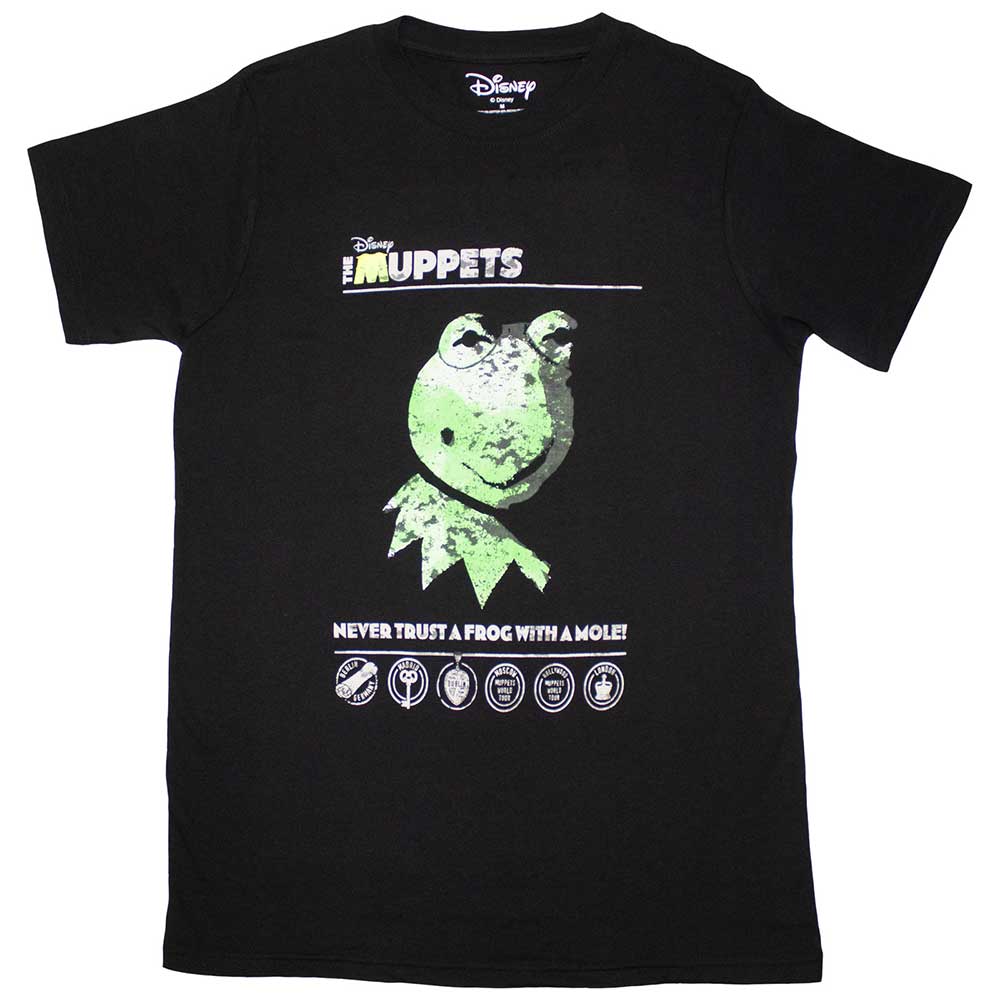 The Muppets Unisex T-Shirt: Never Trust A Frog… (Small)