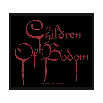 Children Of Bodom Standard Patch: Blood Logo (Loose)