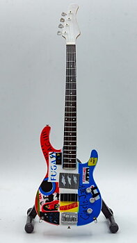 Minigitarr: Red Hot Chilli Peppers - Flea - Fender Psychedelic Jazz Bass