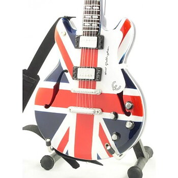 Minigitarr: Oasis - Noel Gallagher - Epiphone Supernova Union Jack