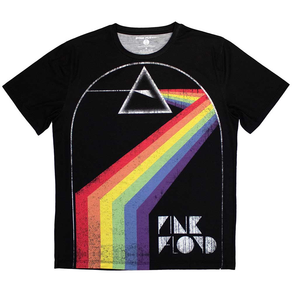 Pink Floyd Unisex Sublimation T-Shirt: Prism Arch (Small)