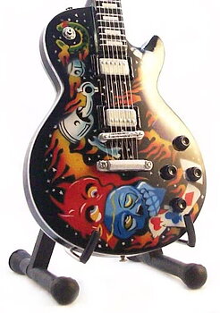 Minigitarr: Metallica - James Hetfield - Gibson Les Paul Kulture Graphics