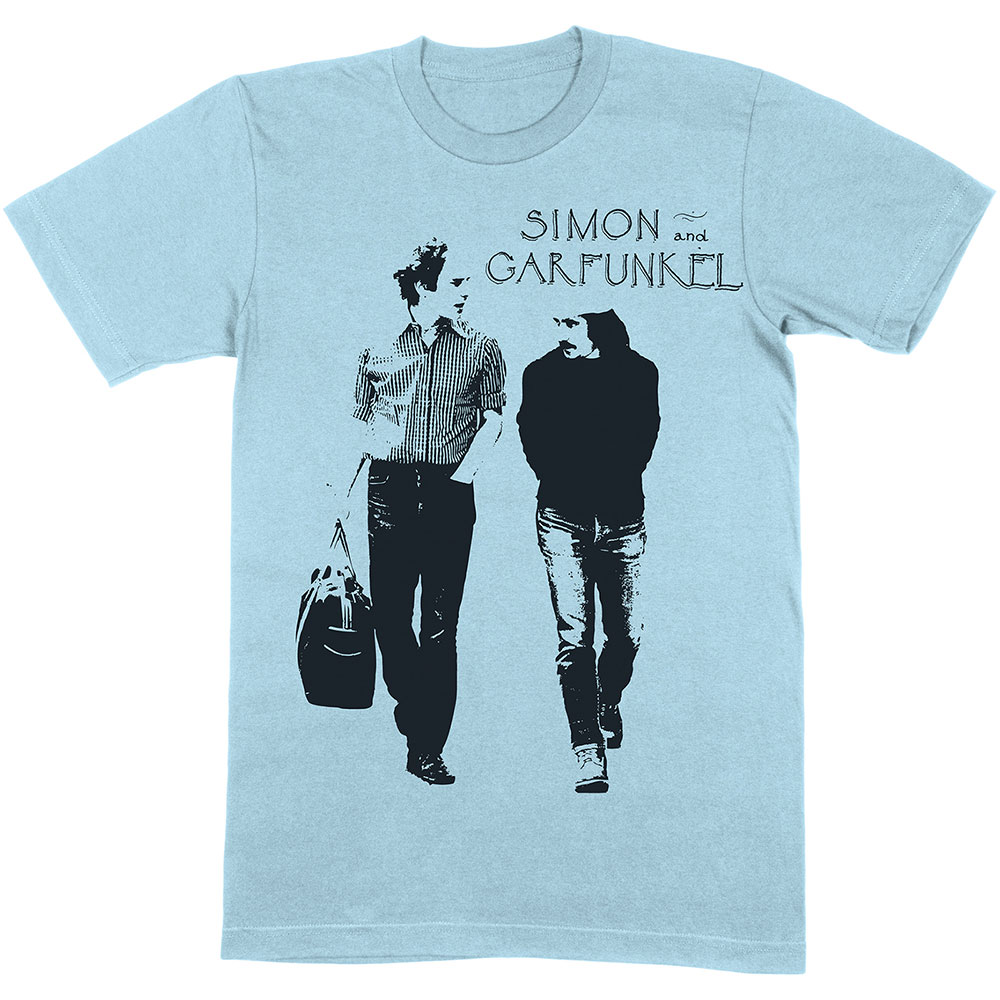 Simon & Garfunkel Unisex T-Shirt: Walking (Large)