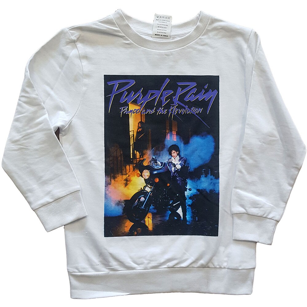 Prince Kids Sweatshirt: Purple Rain (11-12 Years)