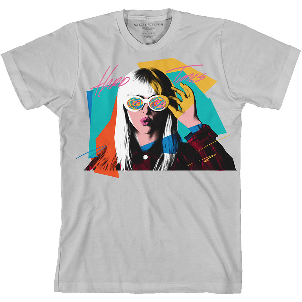 Hayley Williams Unisex T-Shirt: Hard Times (Medium)