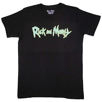 Cartoon Network Unisex T-Shirt: Rick & Morty Logo (Small)
