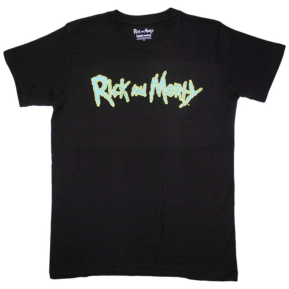Cartoon Network Unisex T-Shirt: Rick & Morty Logo (Large)