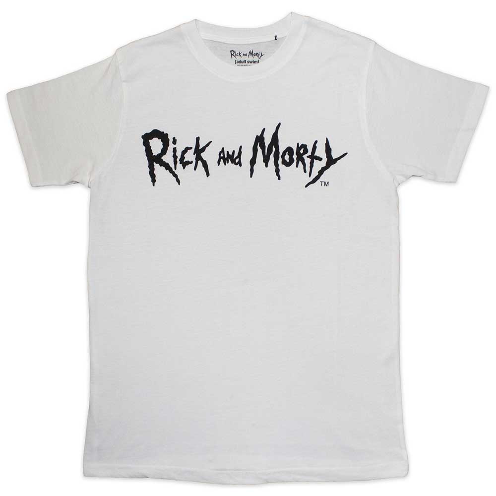 Rick & Morty Unisex T-Shirt: Mono Logo (Medium)