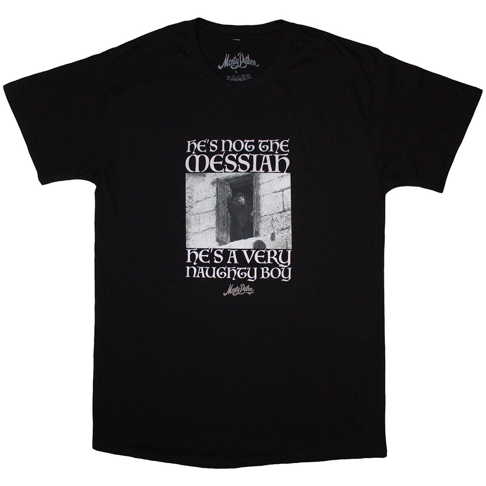 Monty Python Unisex T-Shirt: Naughty Boy (Small)