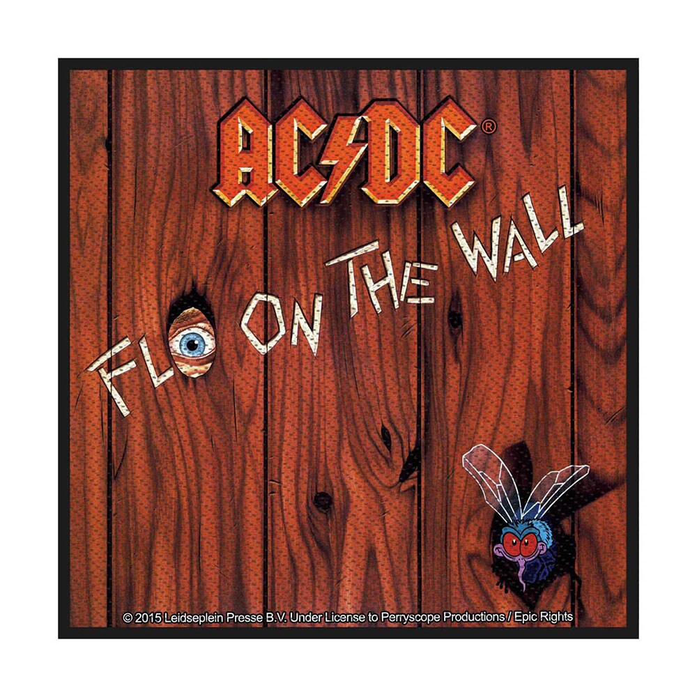 AC/DC Standard Patch: Fly on the Wall (Loose) - 2