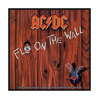 AC/DC Standard Patch: Fly on the Wall (Loose)