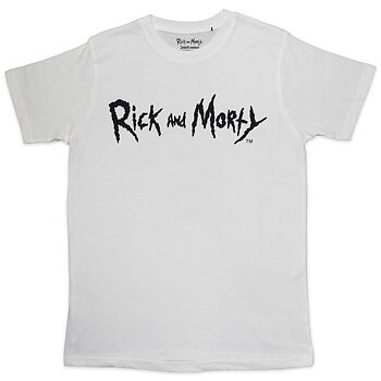 Rick & Morty Unisex T-Shirt: Mono Logo (Large)