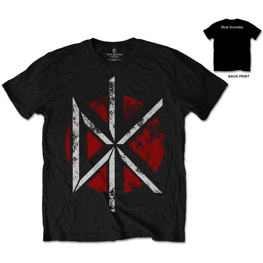 Dead Kennedys Unisex T-Shirt: Vintage Logo (Back Print) (XX-Large)