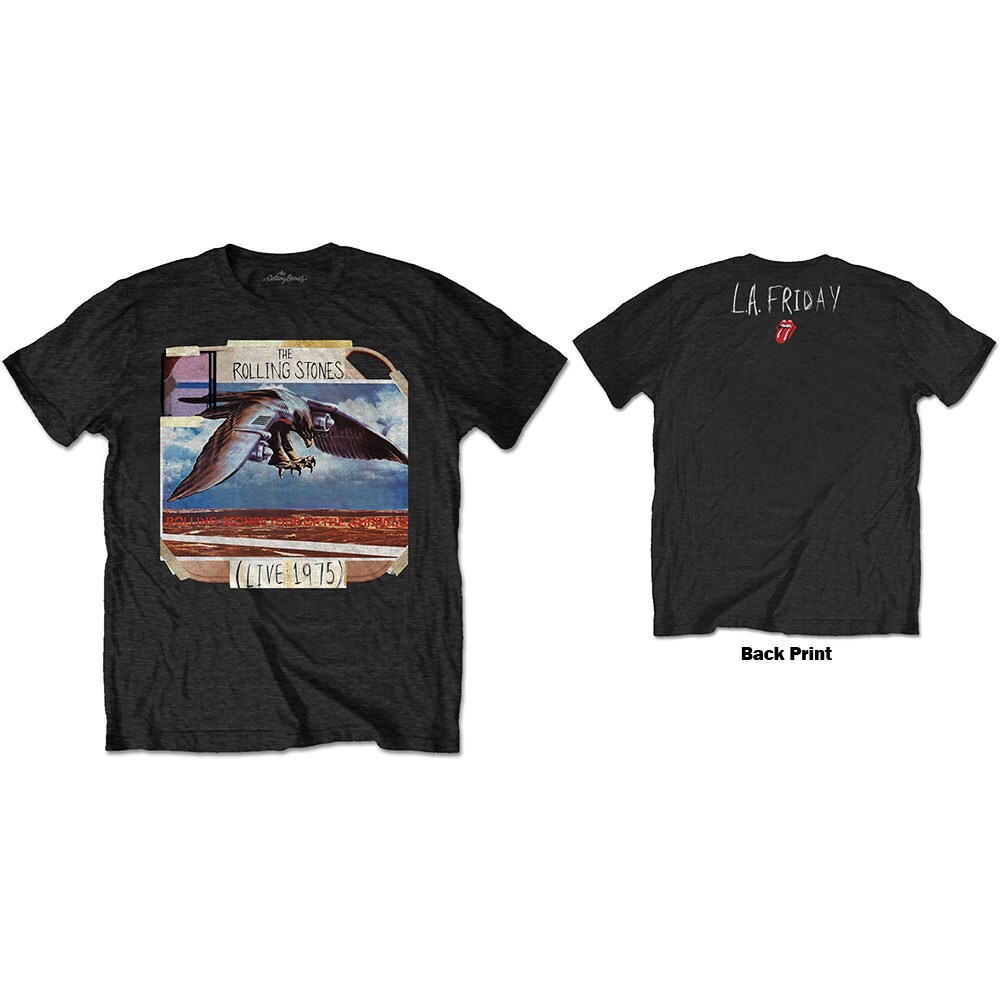 The Rolling Stones Unisex T-Shirt: LA Friday (Back Print) (XX-Large) - 2