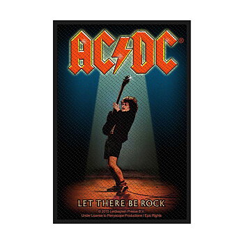 AC/DC Standard Patch: Let There Be Rock (Loose)