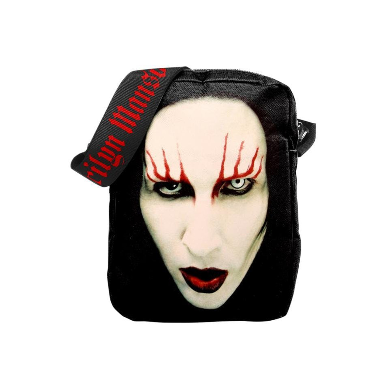 Marilyn Manson Crossbody Bag - Red Lips
