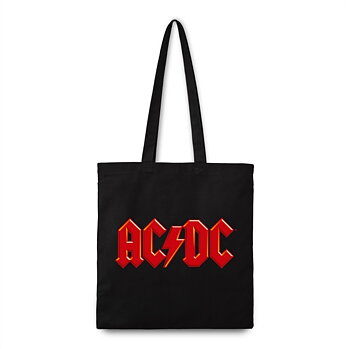 AC/DC Cotton Tote Bag: Logo