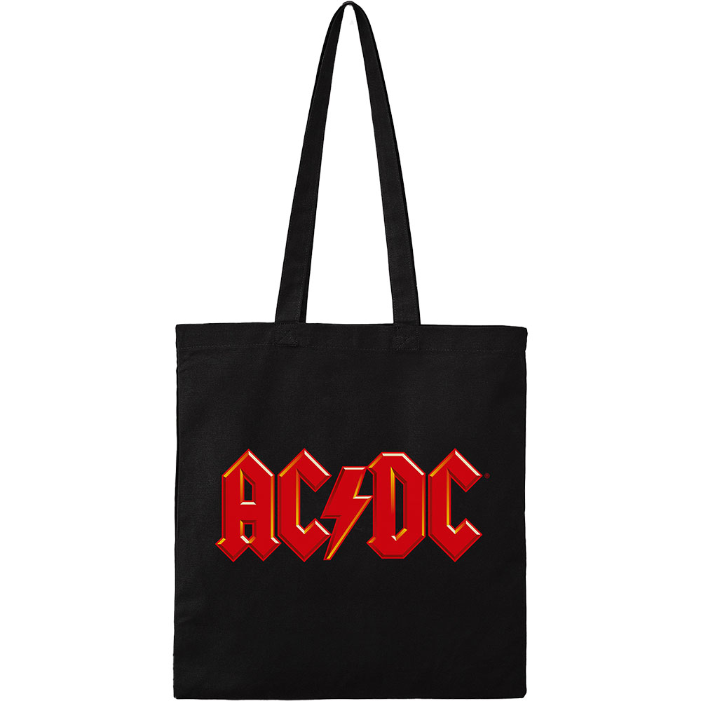 AC/DC Cotton Tote Bag: Logo - 2