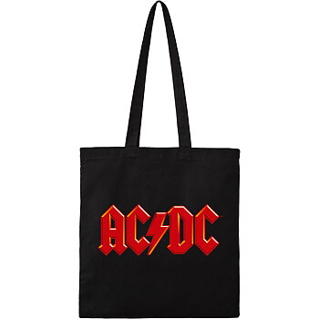 AC/DC Cotton Tote Bag: Logo