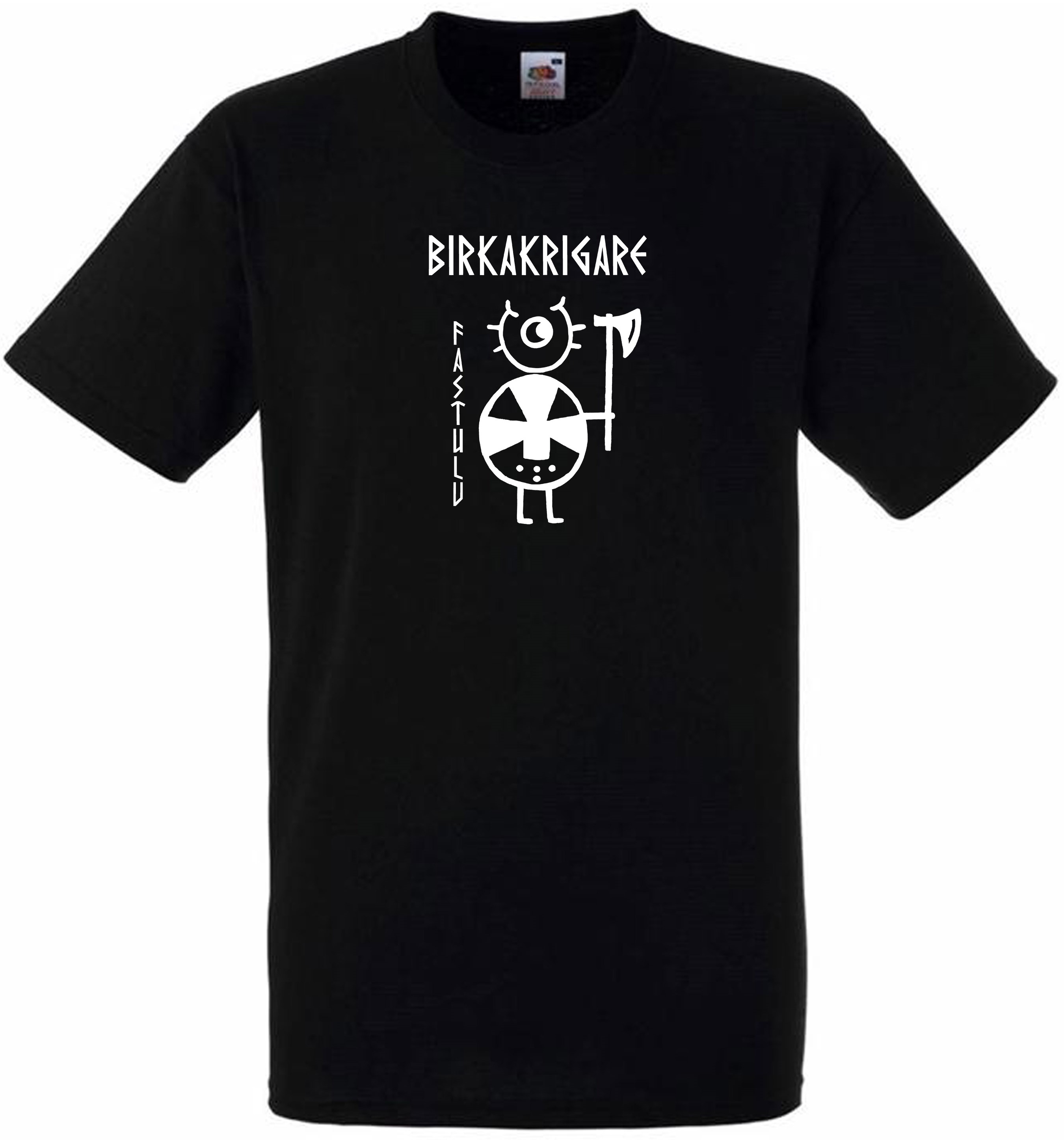 T-shirt: Birkakrigare - Fastulv - Viking Art Kollektion (Medium)