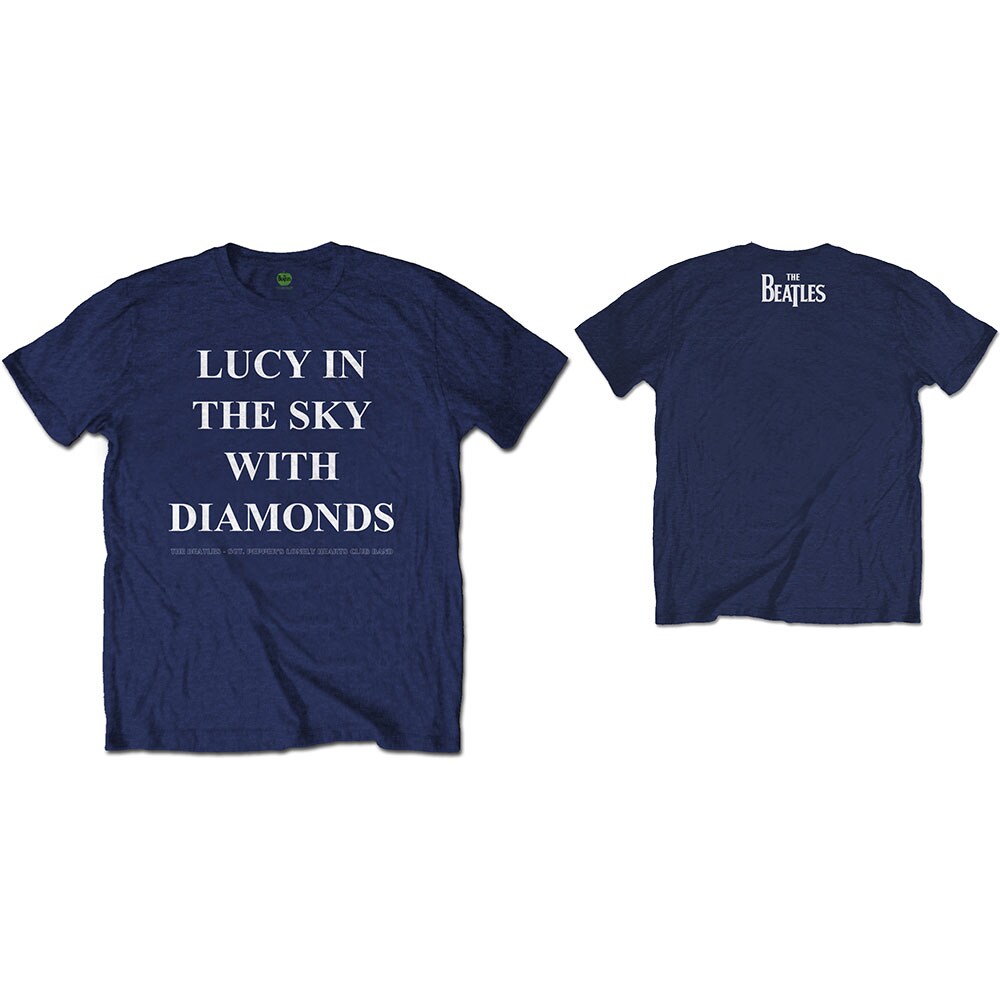 The Beatles Unisex T-Shirt: Lucy in the sky with diamonds (Back Print) (XX-Large) - 2