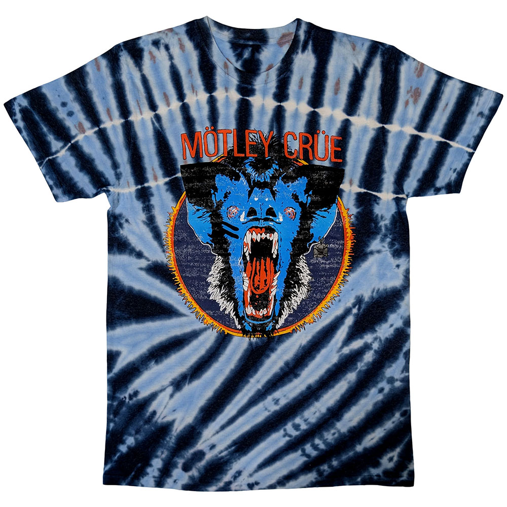 Motley Crue Unisex T-Shirt: Screaming Animal (Wash Collection) (Small)