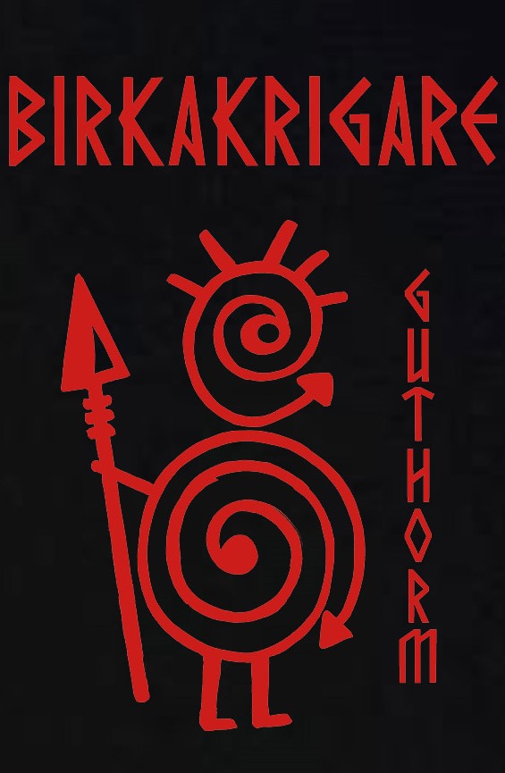 T-shirt: Birka Warriors - Guthorm - Viking Art Collection (Large) - 2