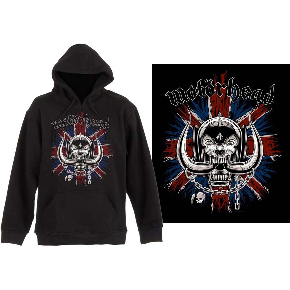 Motorhead Unisex Pullover Hoodie: British Warpig (Large) - 2