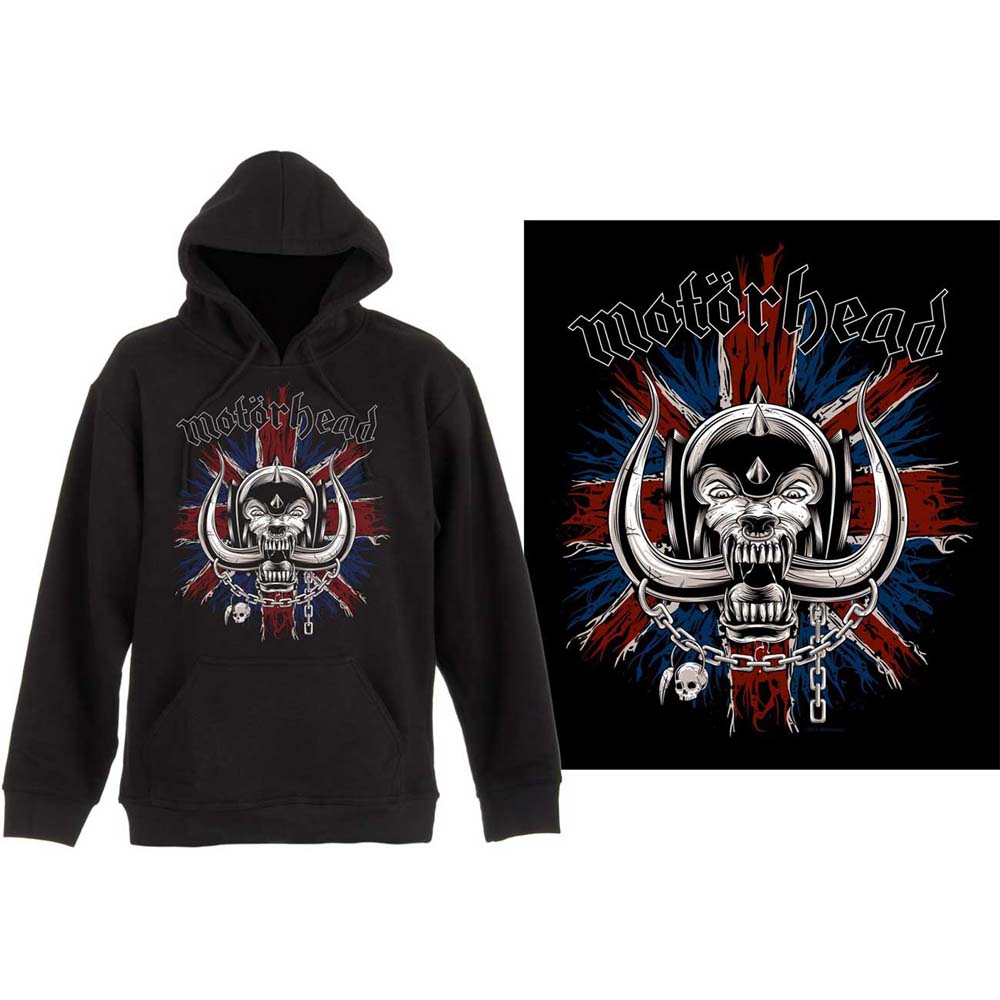 Motorhead Unisex Pullover Hoodie: British Warpig (Large)