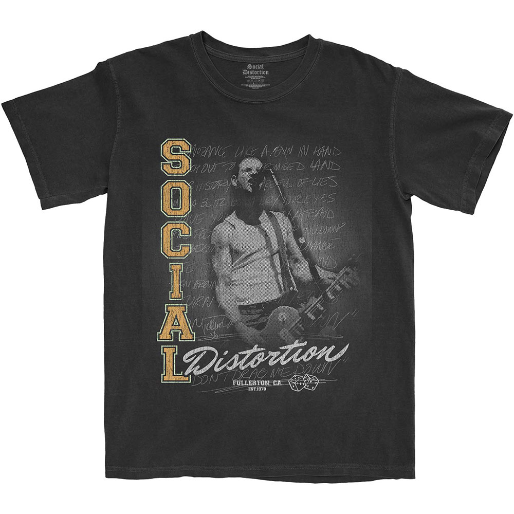Social Distortion Unisex T-Shirt: Athletics (Medium)