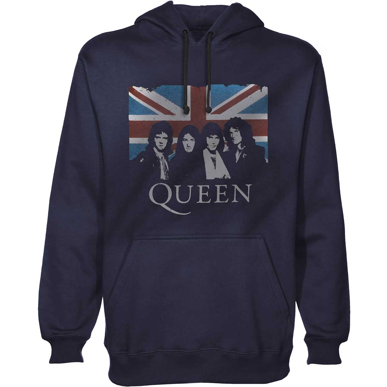 Queen Unisex Pullover Hoodie: Union Jack (Medium)