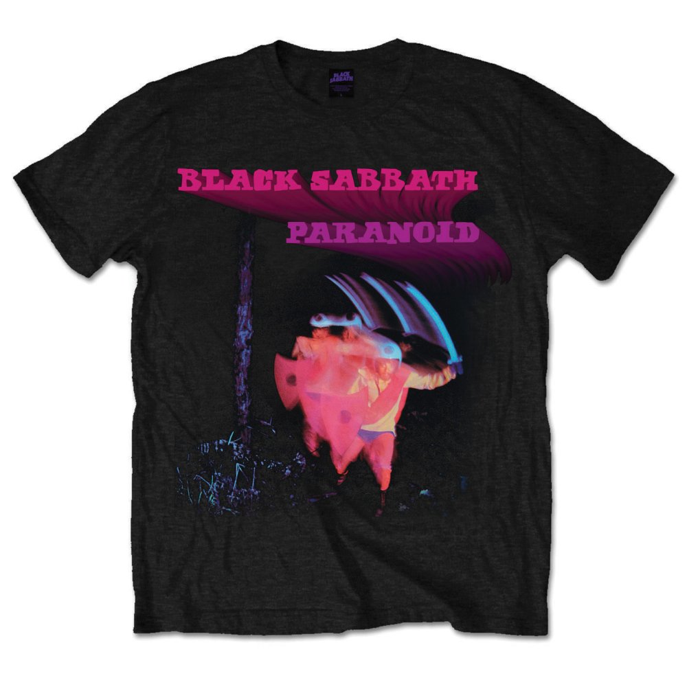 Black Sabbath Unisex T-Shirt: Paranoid Motion Trails (XX-Large)