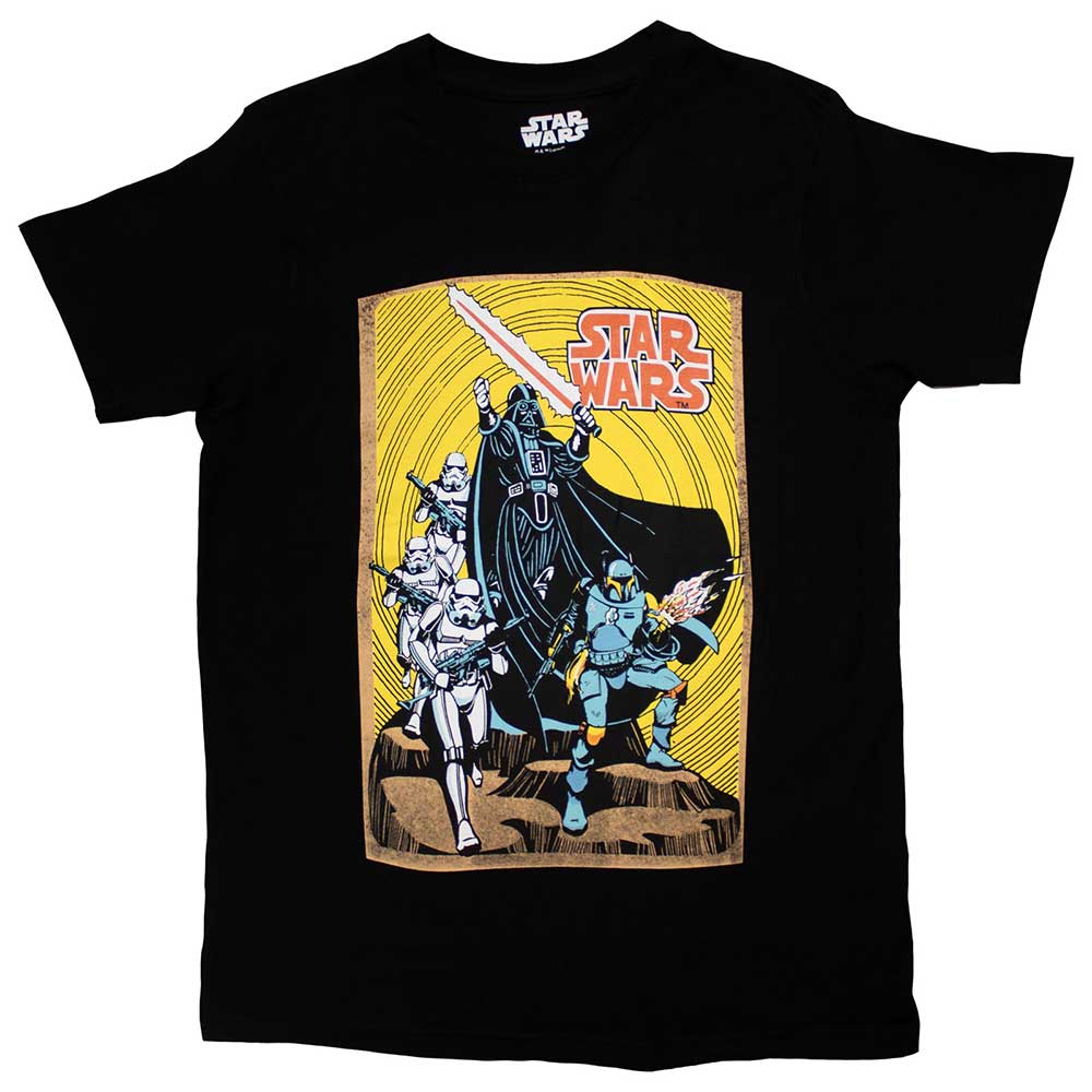 Star Wars Unisex T-Shirt: Vader Command Scene (Large)