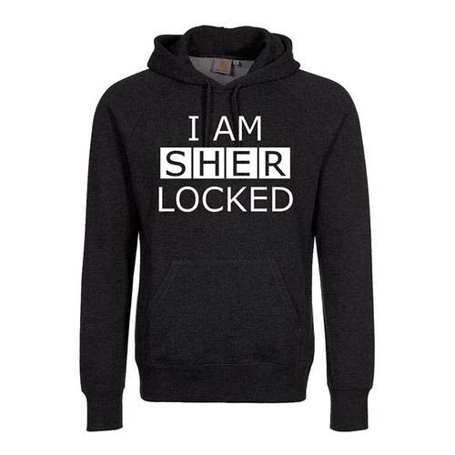 Sherlock Unisex Pullover Hoodie: I am Sherlocked (XXX-Large)
