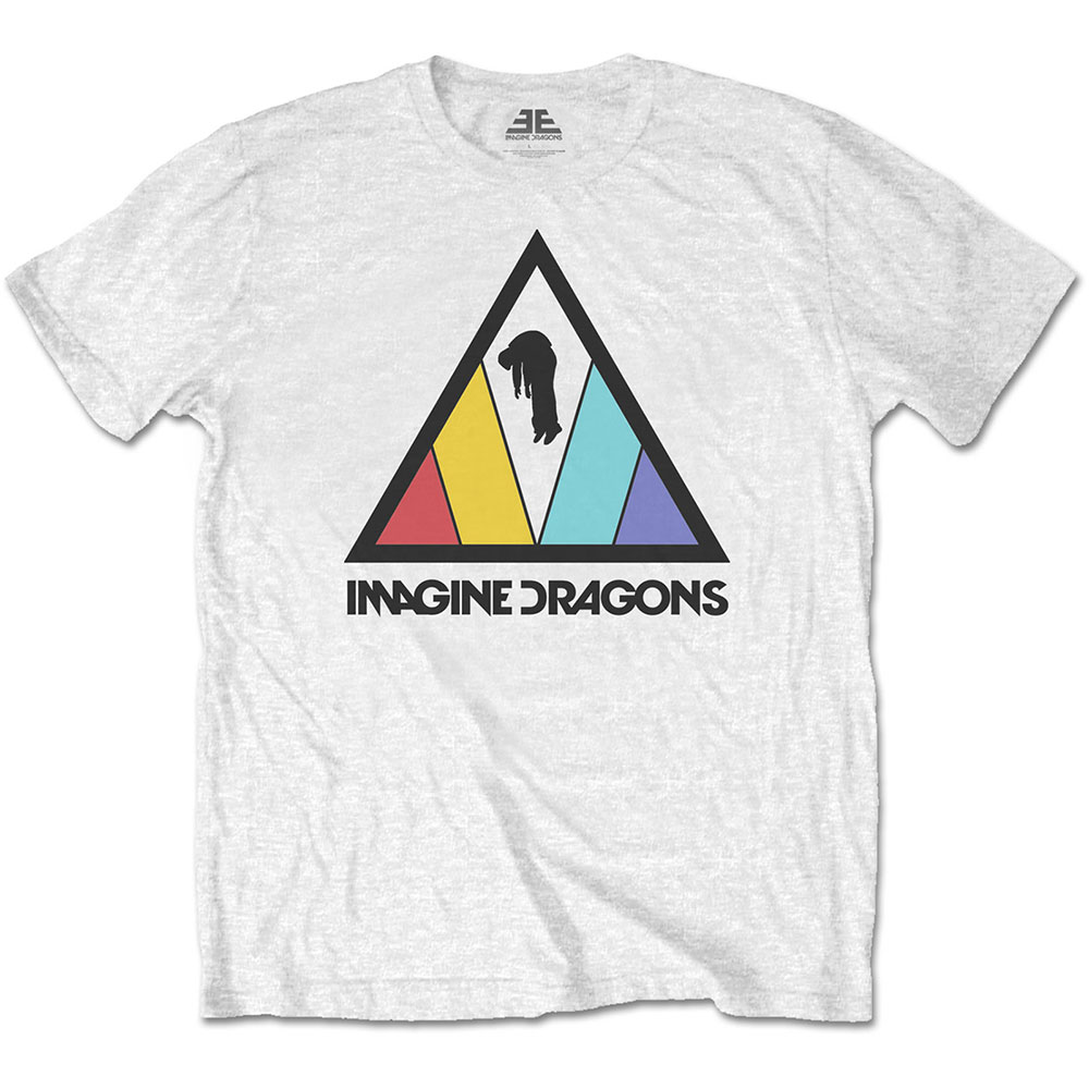 Imagine Dragons Unisex T-Shirt: Triangle Logo (Large)