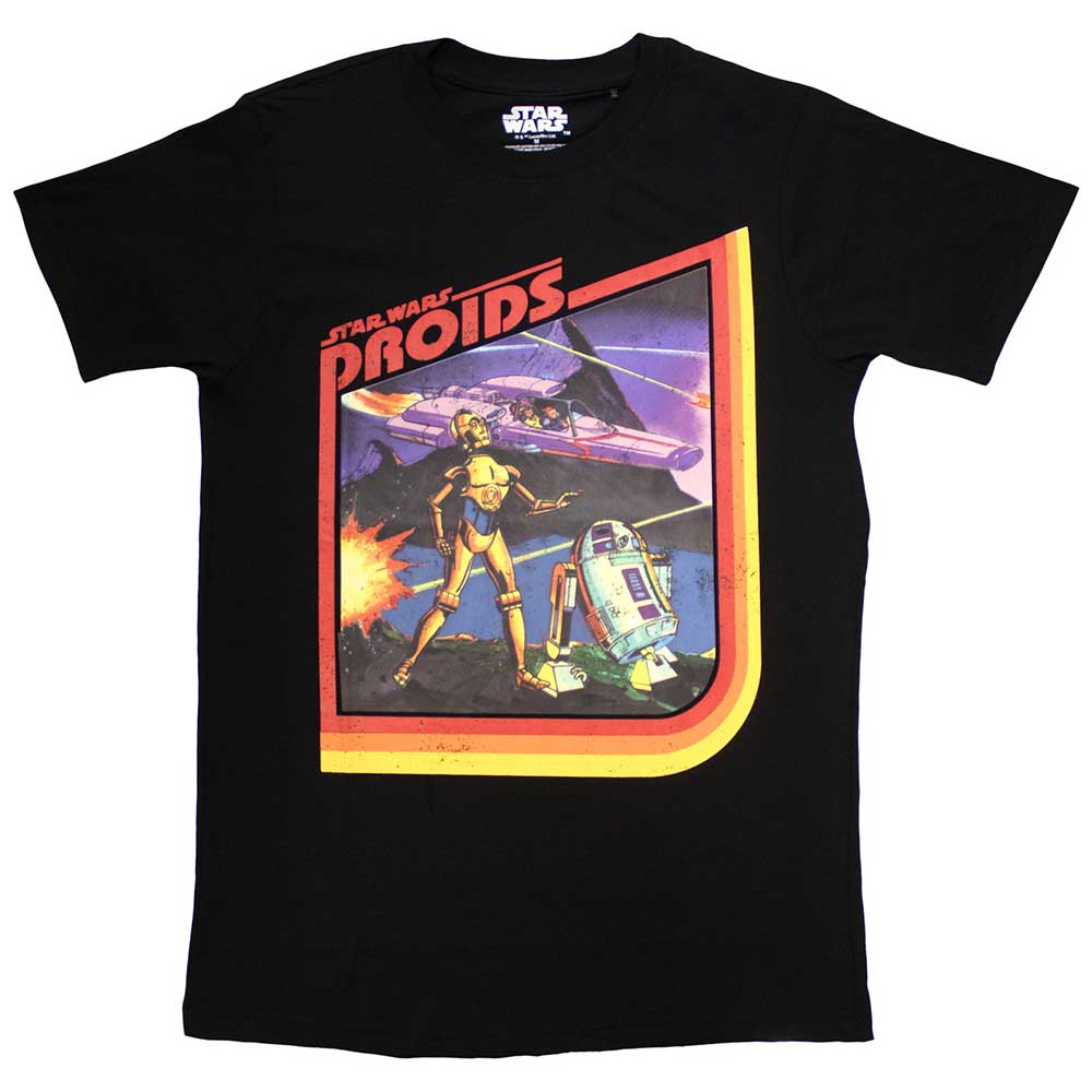 Star Wars Unisex T-Shirt: Droids (Small)